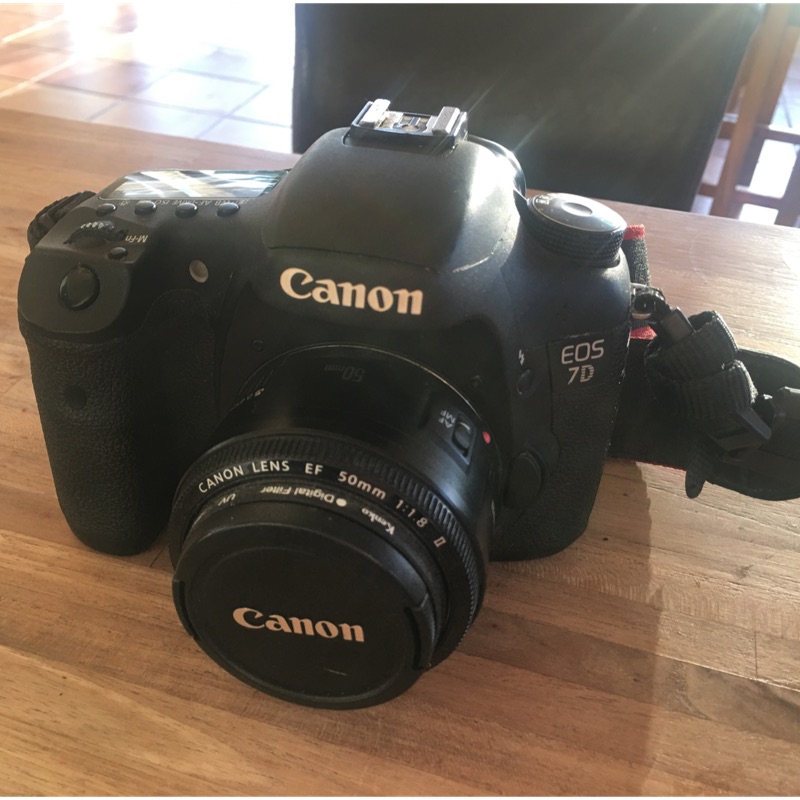 Canon7D機身+50mm原廠定焦鏡 公司貨