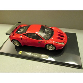 【車藏館】1/43 HOTWHEELS Ferrari 458 ITALIA GT2 #0