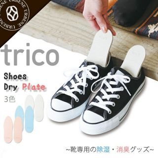 ✈✈✈日本 TRICO-珪藻土 快速吸水 鞋用消臭除溼片(3色)