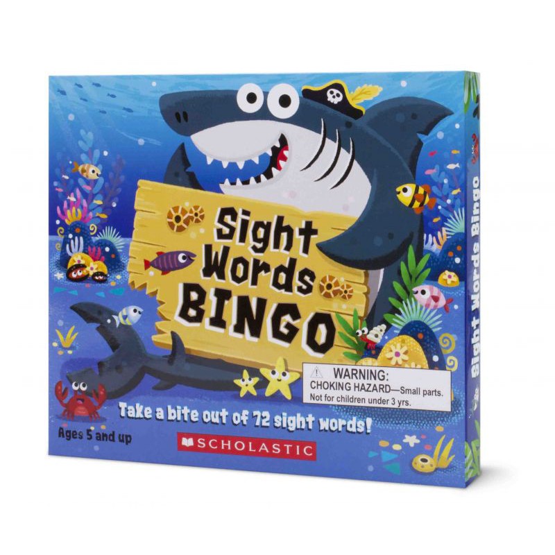 Bingo Sight Words Ages 5 & Up 