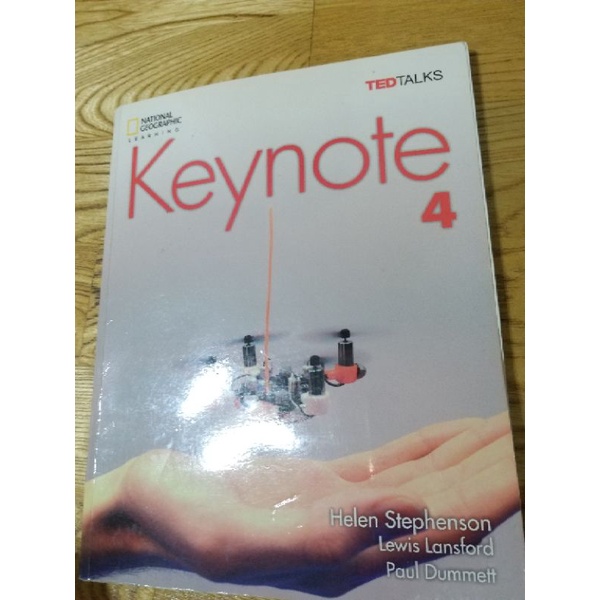 Keynote 4 with Online Workbook 大學高中英文學測指考、補習教科書、課本Tedtalks教材