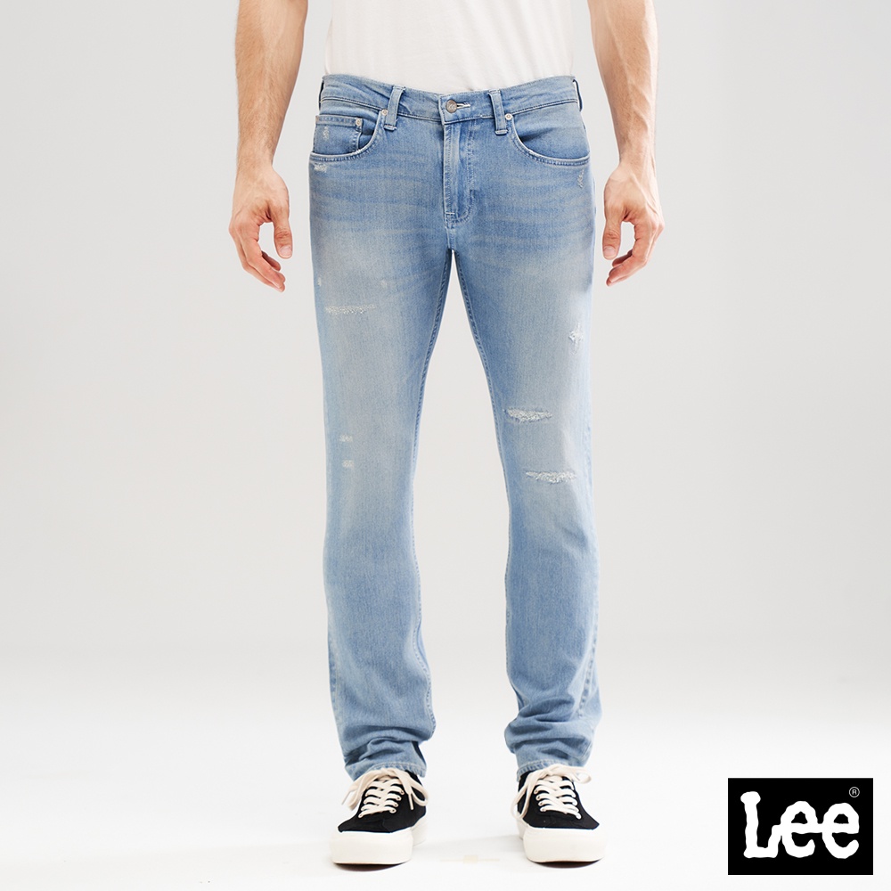 Lee 709 低腰合身小直筒牛仔褲 男 Modern 淺藍洗水LS21001078H