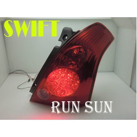 ●○RUN SUN 車燈,車材○● 全新 鈴木 2006 2007 2008 SWIFT 雨燕 原廠型 尾燈 一顆