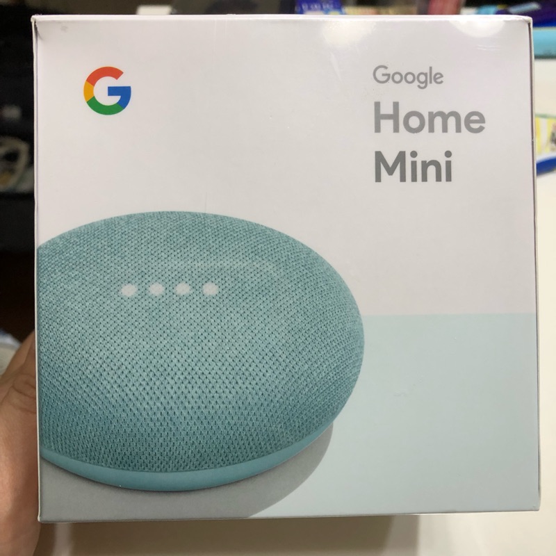 日本帶回-全新google home mini 淺綠