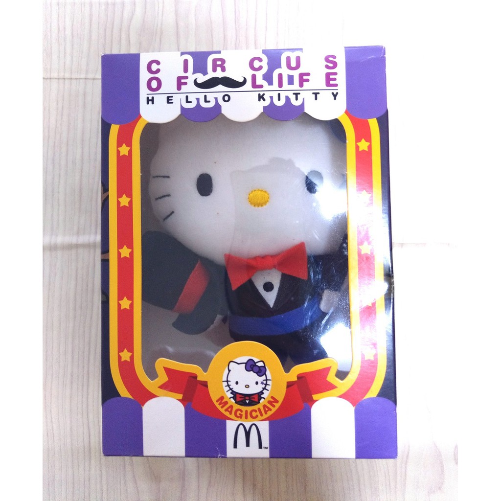 《活動品》正版 三麗鷗 麥當勞 Hello Kitty 凱蒂貓 麥麥幫馬戲團 馬戲團 魔術師 魔法師 娃娃 限定 限定品