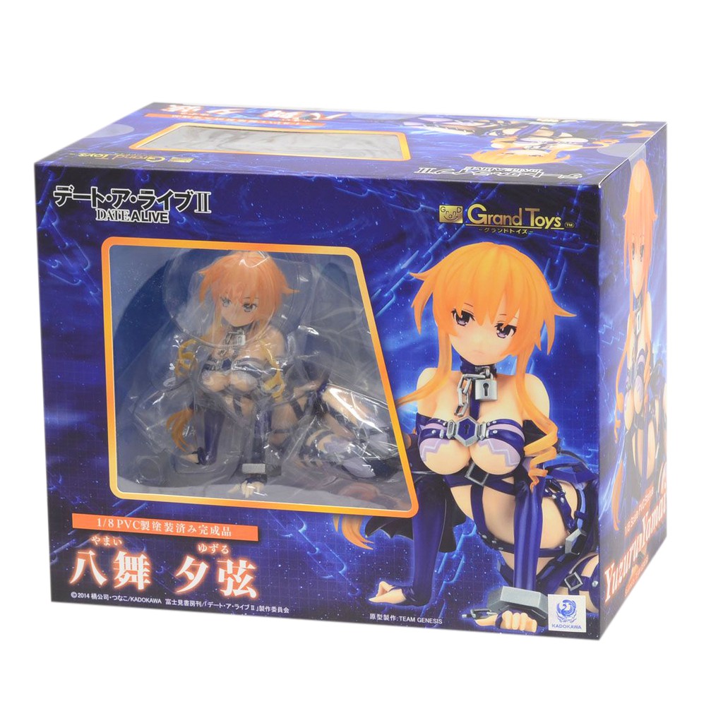 日版約會大作戰八舞夕弦grand Toys 1 8 Pvc 耶俱矢琴里十香折紙四糸乃狂三美九七罪griffon 蝦皮購物