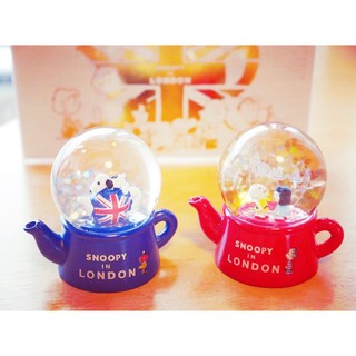 現貨 日本 Afternoon tea 限定 SNOOPY IN LONDON 水晶球 磁鐵