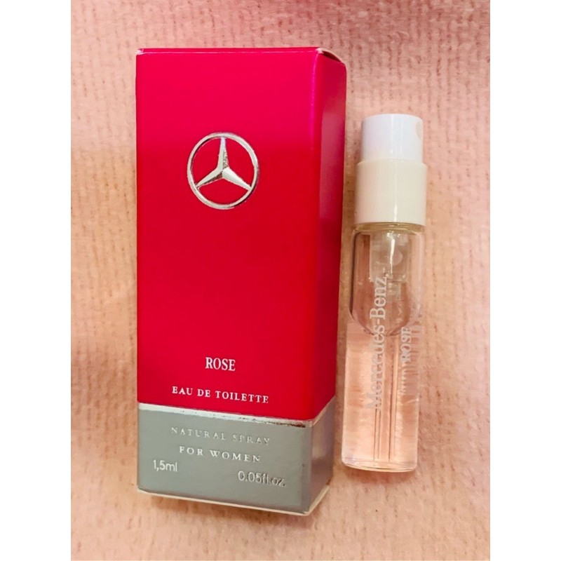 Mercedes Benz Rose 賓士玫瑰情懷 女性淡香水 1.5ml