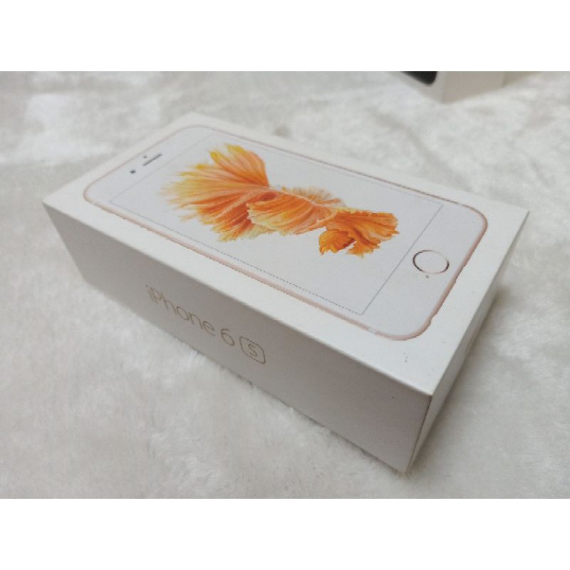 iPhone 6s 32GB Rose Gold MN122TA/A 玫瑰金色 原廠空盒 只賣盒子 手機盒