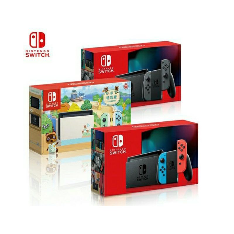 任天堂 Nintendo Switch 主機 電池持續加長（紅藍色）僅剩最後一台