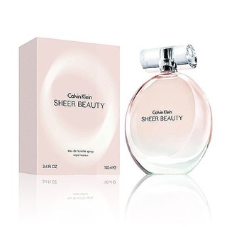【七三七香水精品】Calvin Klein Beauty CK SHEER BEAUTY 純淨雅緻 女性淡香水100ml
