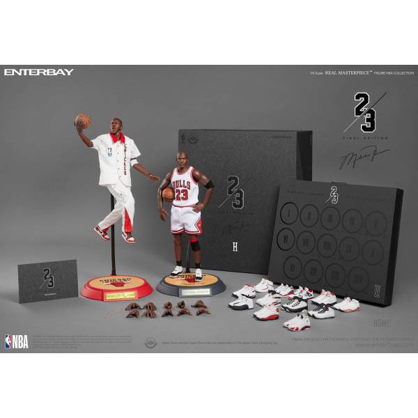 全球限量3000組 ENTERBAY NBA 公牛隊 主場終極版 1/6比例 Michael Jordan 麥可喬丹