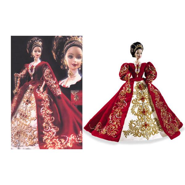 Faberg™ Imperial Splendor™ Barbie Doll 芭比 紅絲絨女王 2000年 皇室 尊爵限量絕版收藏型芭比