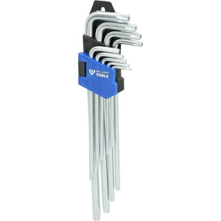 德國工具 Brilliant-Tools BT044019 L 型扳手套裝, 9 件組, TX 型