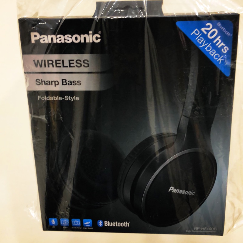 Panasonic 藍芽無線耳機 RP-HF400B