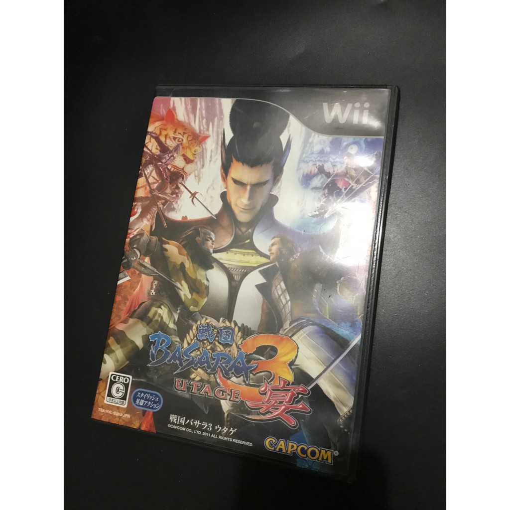 Wii 正版遊戲日版戰國ｂａｓａｒａ３ 宴 蝦皮購物