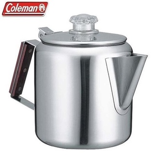 【CampingBar】美國Coleman 不鏽鋼濾壺 1.3L 咖啡壺 茶壺 水壺