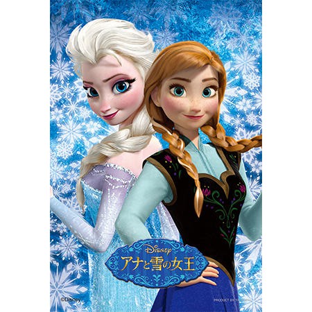 99-351 絕版迷你99片日本進口拼圖 迪士尼 Frozen 冰雪奇緣 安娜 艾莎