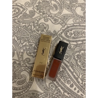 YSL 時尚印記雪絨唇釉 212 ✨✨✨