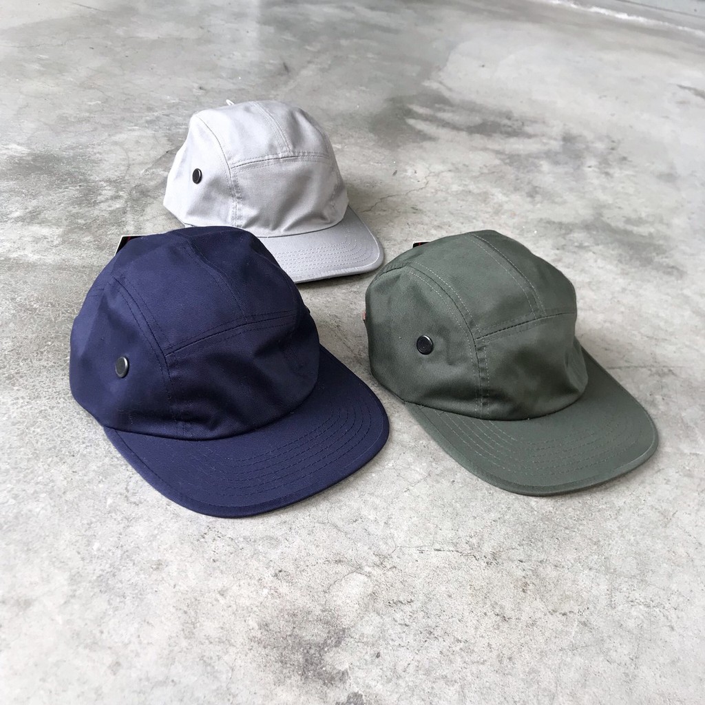 【 WEARCOME 】ROTHCO 5-PANEL CAMP CAP 五分割 軍帽 美國軍用品牌 皮革後扣／黑、藍、灰