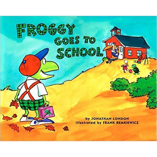 FROGGY GOES TO SCHOOL上學校英文繪本故事書童書外文書原文書【麥克兒童外文書店】