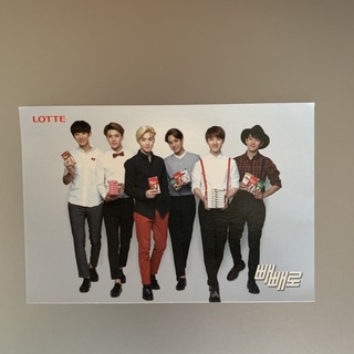 ✨已絕版✨官方 EXO Lotte Pepero 小卡