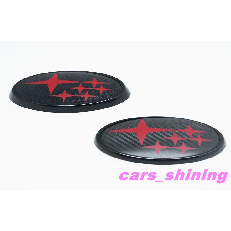 cars_shining 全新 速霸陸 Subaru Impreza  WRX / STI 車標 前標 後標 卡夢 一組