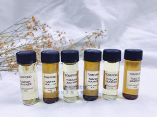《裡翁義趣購》Tom Ford 私人調香系列～Tuscan Leather 托斯卡尼皮革 原廠試香 4ml 贈香水噴霧瓶