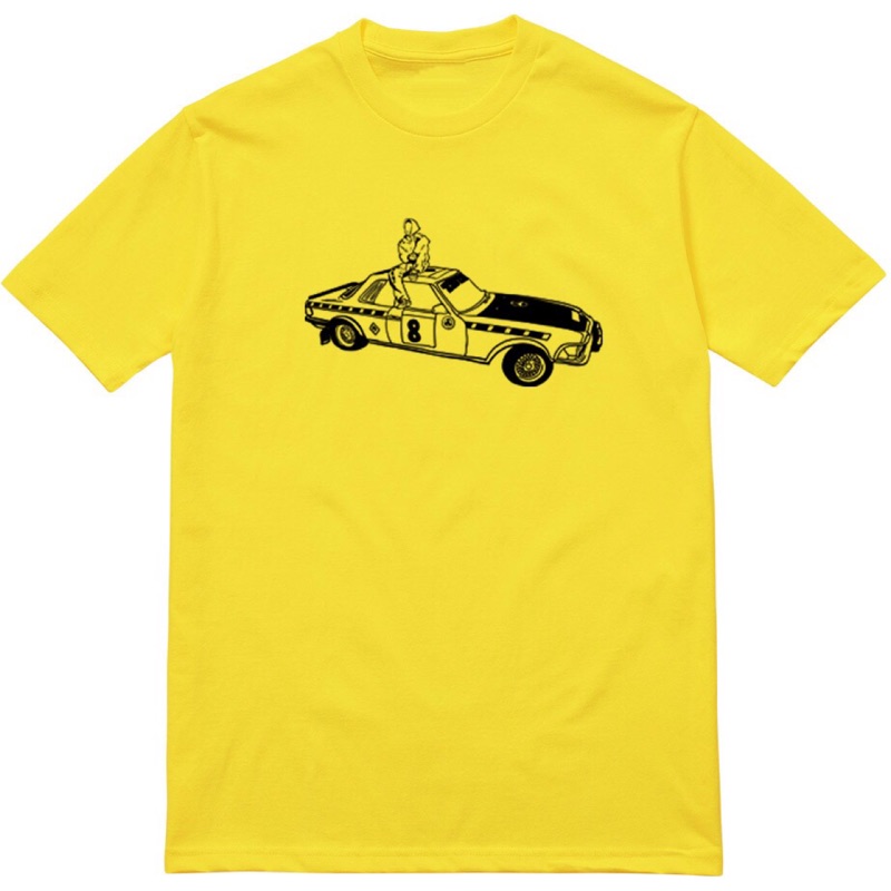yellow tee shirt