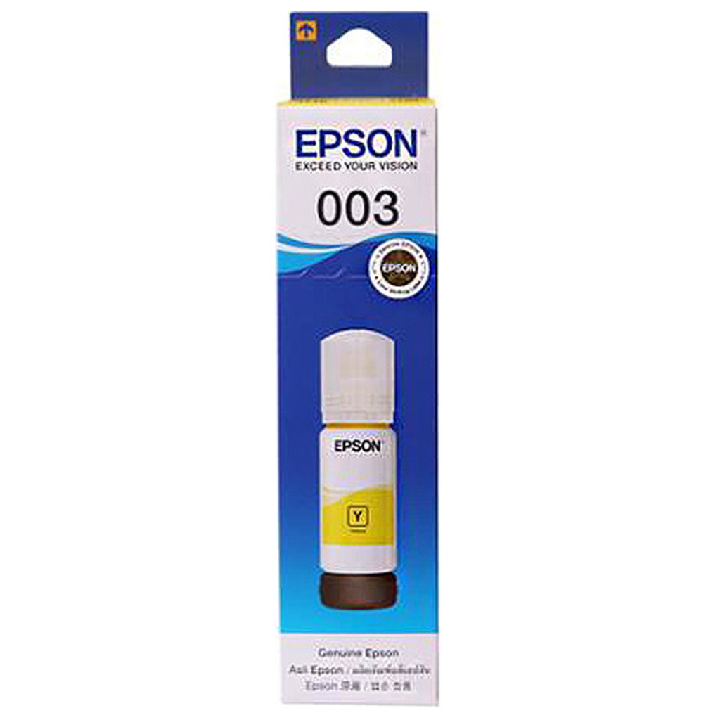 T00V400 EPSON 003 原廠黃色墨水罐 適用機型 L1110、L3110、L3116、L3150、L3156