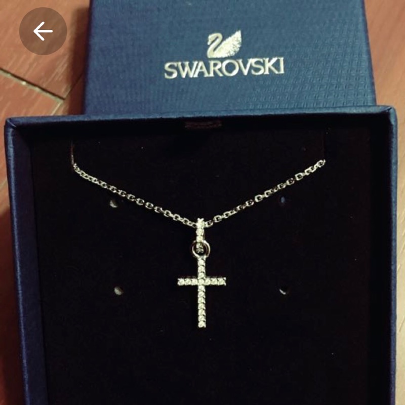 Swarovski 十字架項鍊