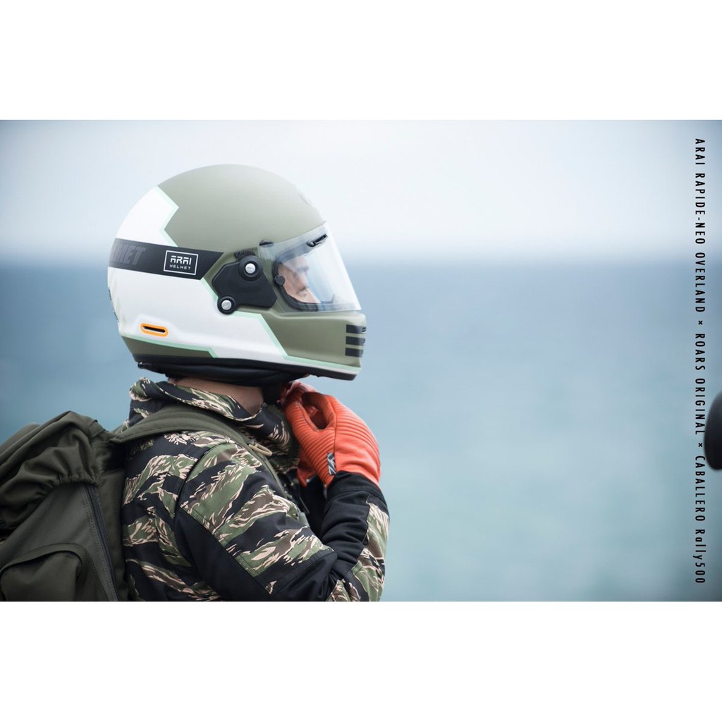 安全屋 日本arai Rapide Neo Overland Olive Khaki 橄欖卡其日本插畫家聯名款 蝦皮購物