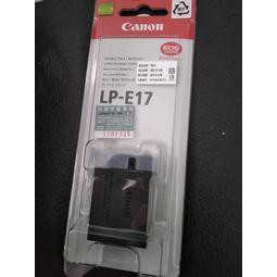 正品 台灣公司貨 CANON LP-E17 原廠電池 完整盒裝 For EOS M5 M3 750D 760D