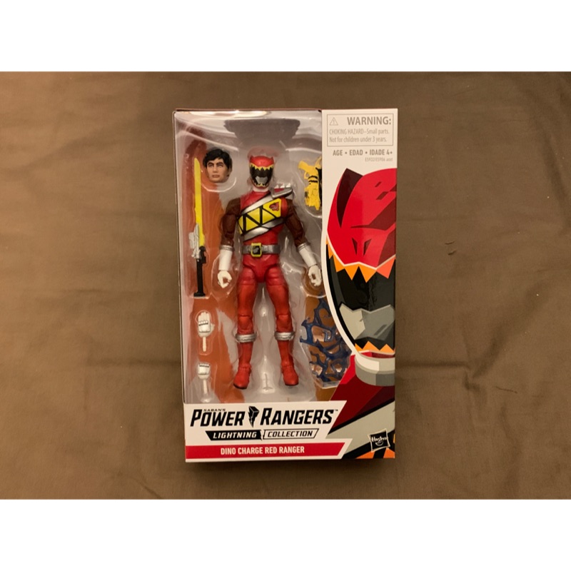 金剛戰士 Power Ranger 獸電戰隊 強龍者 孩之寶 6吋 紅衣戰士 暴龍 強龍紅 現貨(非 白衣 大明)