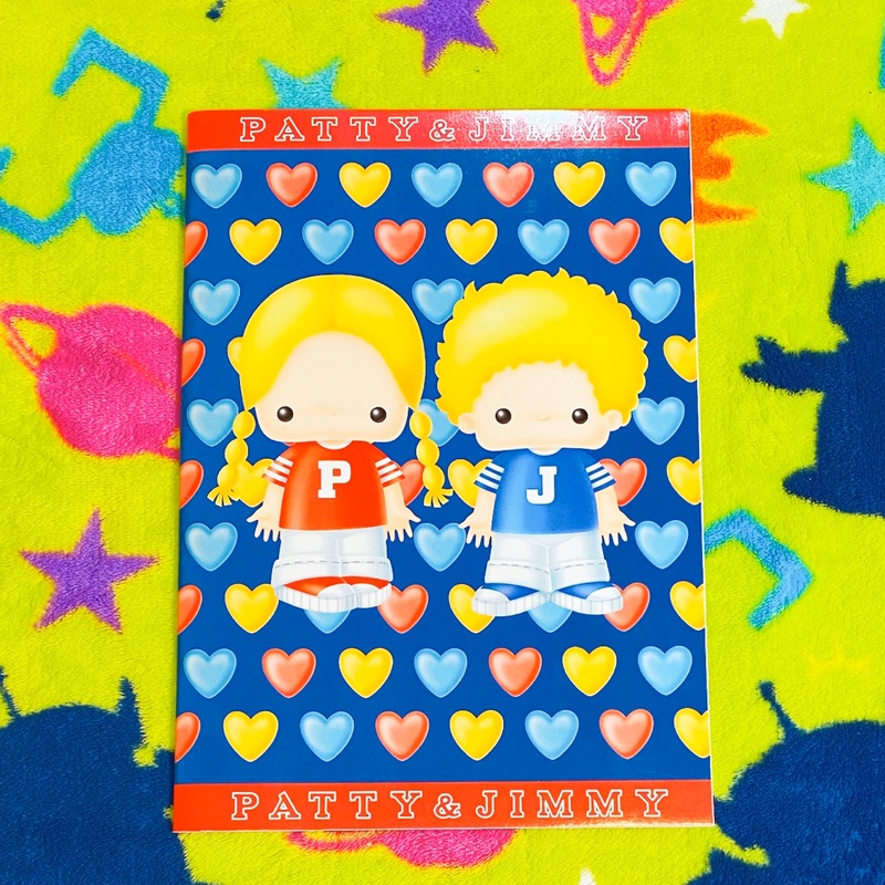 🦋布丁小物🦋日貨。Patty &amp; Jimmy。1998年。筆記本📒