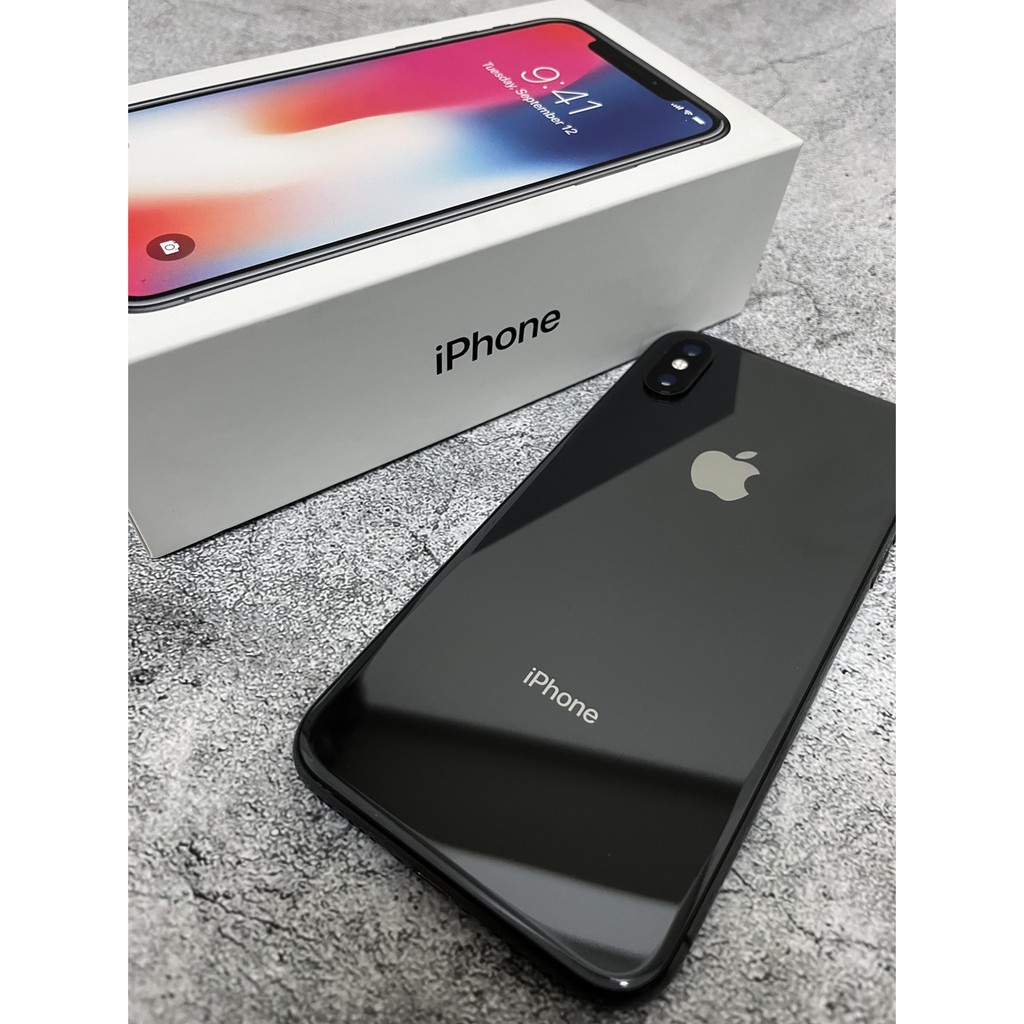 【完美無傷 電池健康度100%】Apple iPhone X 黑 256G 二手機 手機 蘋果