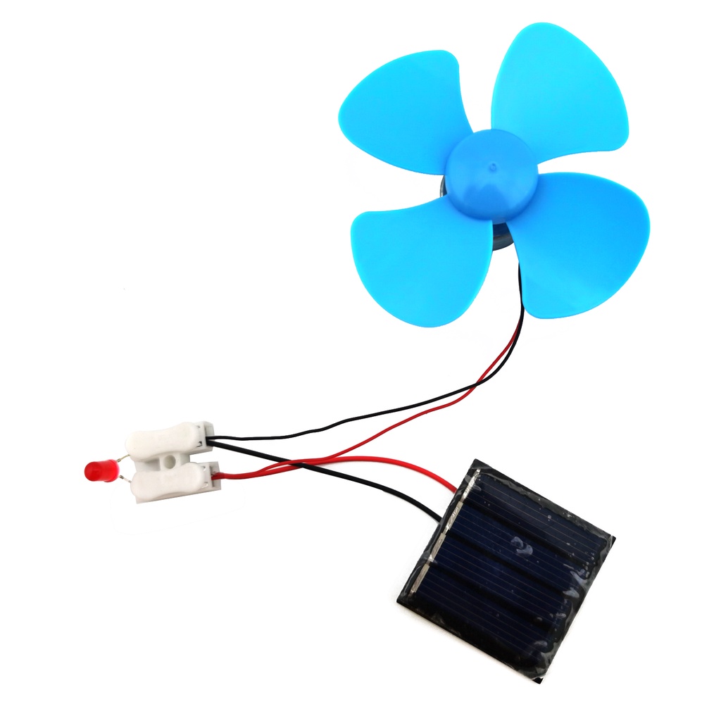 太陽能電池板測試研究套件風力發電機直流電動機 DIY 風扇科學教育模型實驗配件包