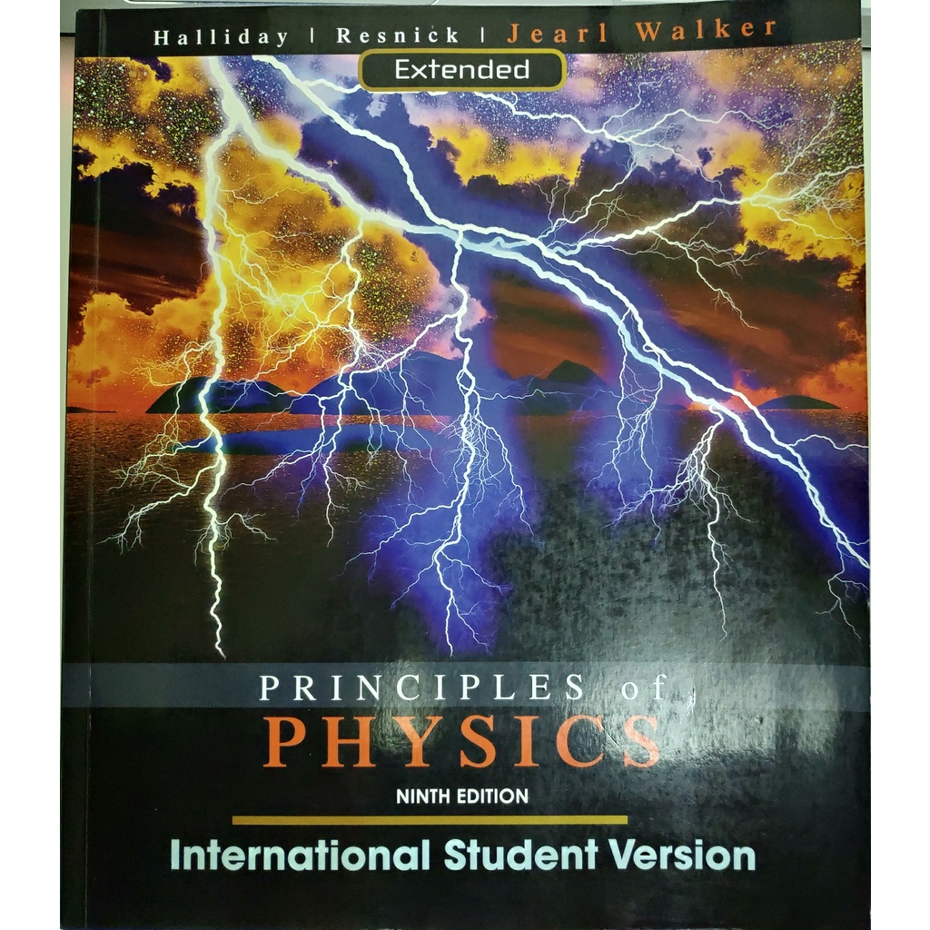 Principles of Physics, 9th Edition (普通物理)
