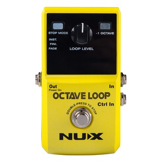 大鼻子樂器逢甲店 NUX 錄音效果器 Octave Loop