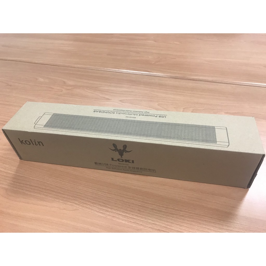 歌林 Kolin USB供電 多媒體喇叭  soundbar