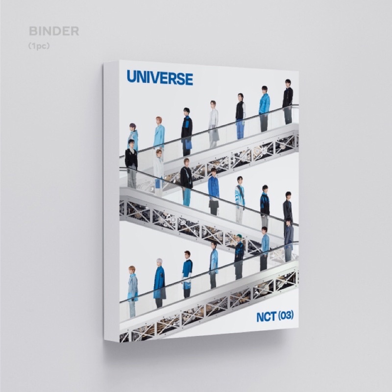 NCT 2021 Universe 大卡冊 卡冊 A4 加寬 三孔活頁夾 127 Dream 2020 小卡收納