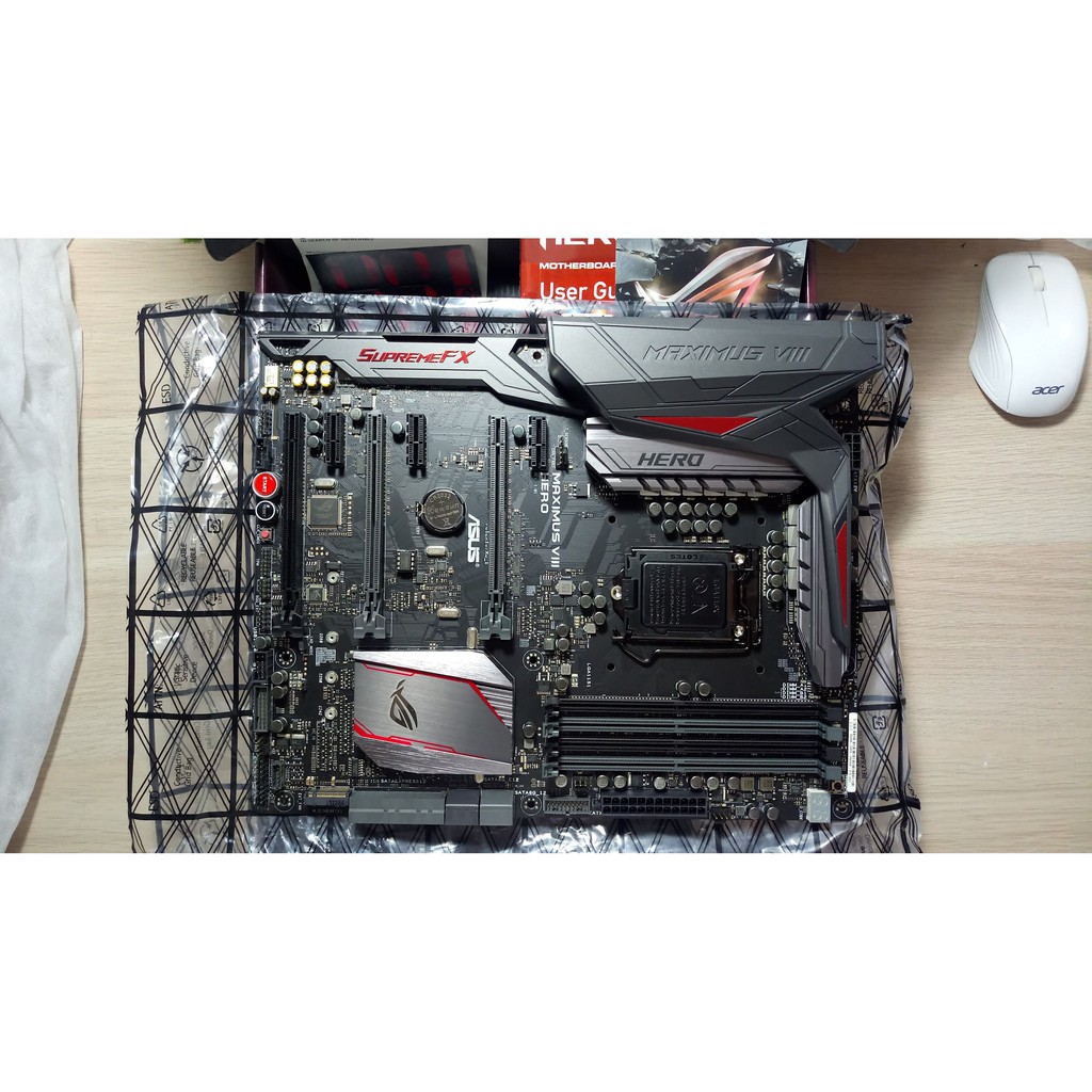 保固內 ASUS MAXIMUS VIII HERO Z170主機板可換物