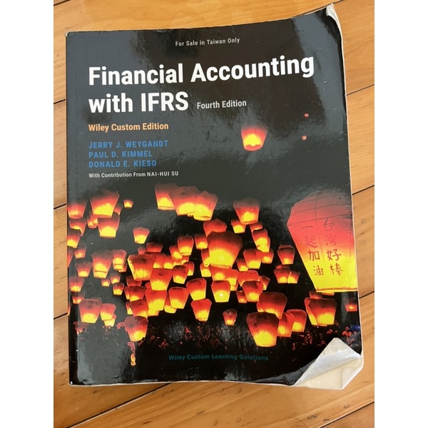 二手書 銘傳大學會計用書 Financial Accounting with IFRS