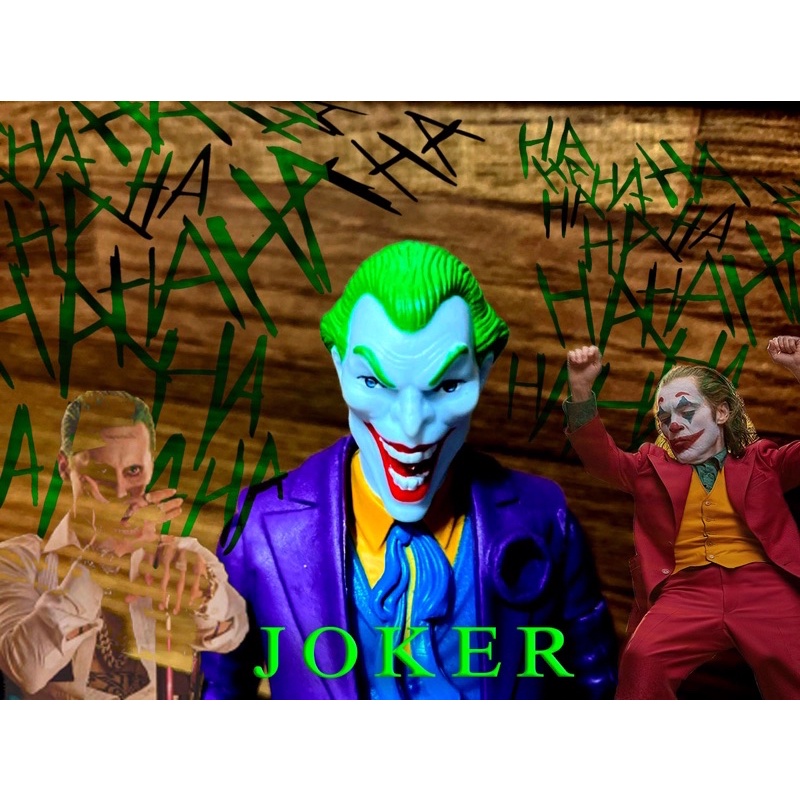 二手老物系列 小丑 Joker  DC 可動人偶 模型 殺肉 超級反派