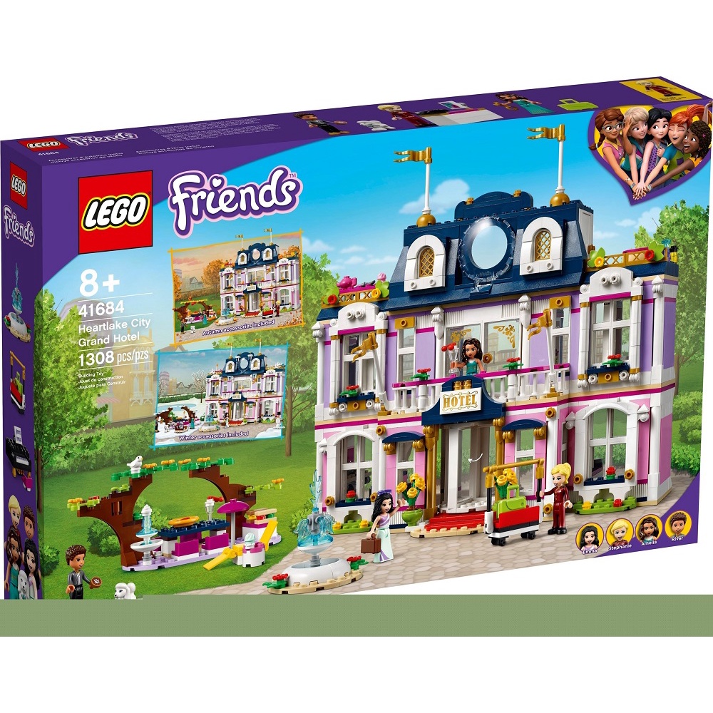 【宅媽科學玩具】LEGO 41684 心湖城大飯店