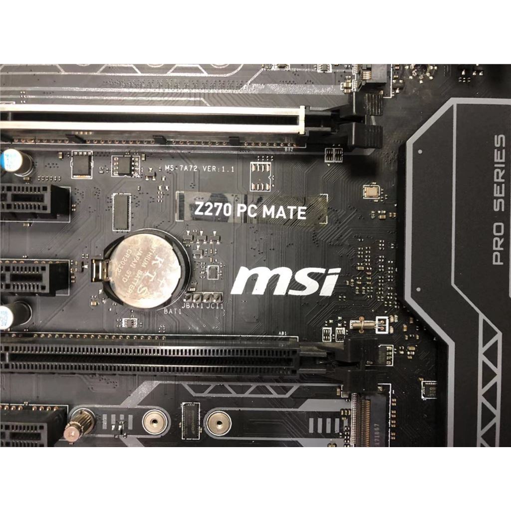 裝機精選 Msi 微星z270 Pc Mate支持6 7代i3 I5 I7 7700k1151cpu Z270主機板 蝦皮購物