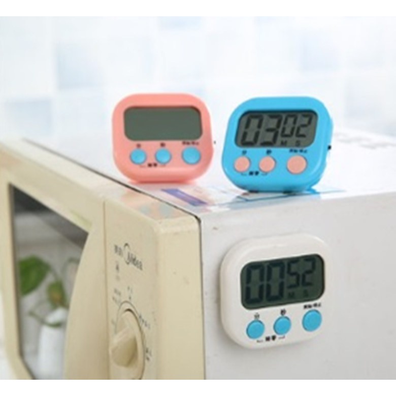 大螢幕電子計時器 計時器 定時器 提醒器 廚房定時器 正計時 倒計時 數字定時器 電子倒數 碼表 鬧鐘 中文記時器