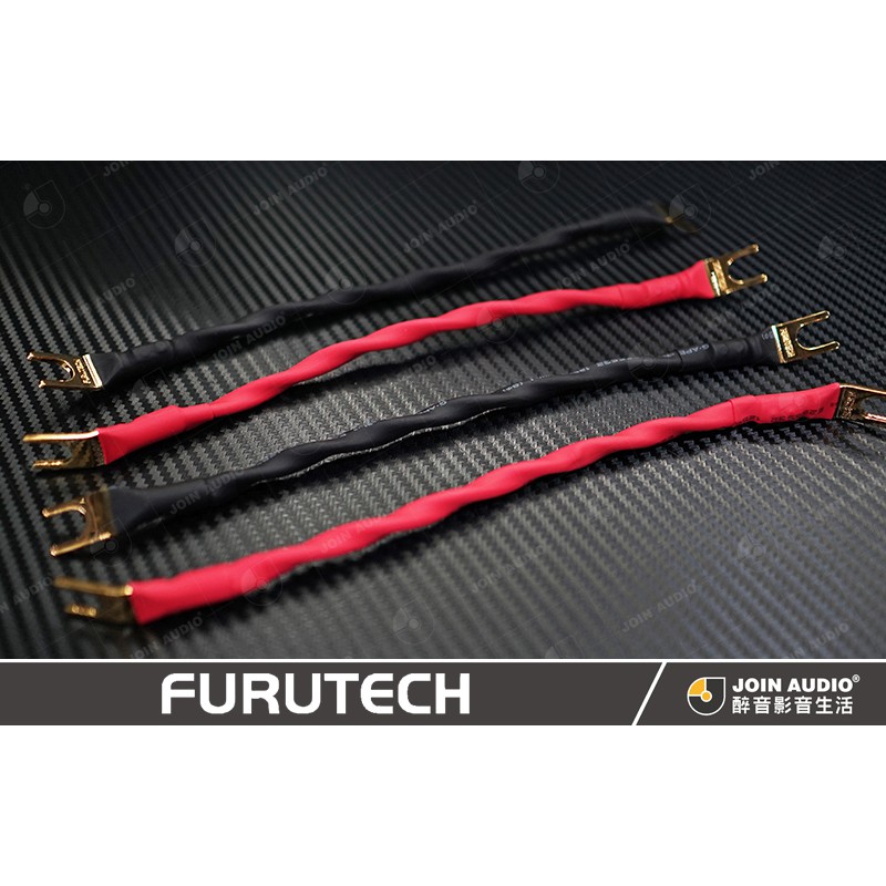 【醉音影音生活】日本古河 Furutech Alpha-S14+FP-201 20cm 喇叭跳線.OCC/成品線.公司貨