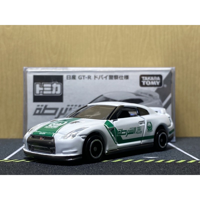 &lt;阿爾法&gt;Tomica Nissan GT-R 杜拜警車 多美小汽車