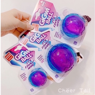 Chëer Tail ՞•ﻌ•՞ 現貨✦ GiGwi貴為狗狗發聲玩具球 耐咬寵物玩具 大型犬狗磨牙玩具 進口犬貓彈力皮球
